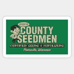 County Seedmen 1947 Sticker